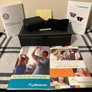 Miracle Ear Hearing Aid Storage Case Bundle